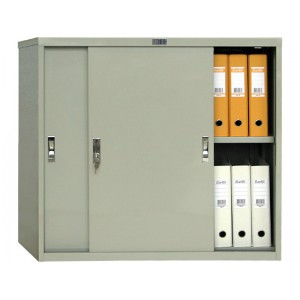 Шкаф для офиса АМТ-0891 купе, размер: 915*458*832 мм.
