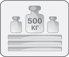 Металлические стеллажи MS Стандарт (500 кг. на секцию)